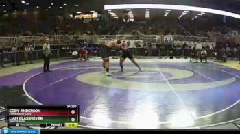 3A 220 lbs Cons. Round 2 - Liam Glassmeyer, Winter Park vs Cody Anderson, Strawberry Crest