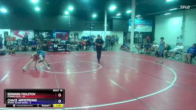 97 lbs 2nd Wrestleback (16 Team) - Edward Fioletov, Connecticut vs Chace Armstrong, Rhode Island White