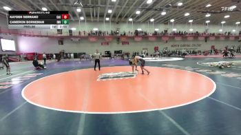 157 lbs Prelim - Cameron Borneman, Illinois Wesleyan vs Kayden Serrano, Carthage College