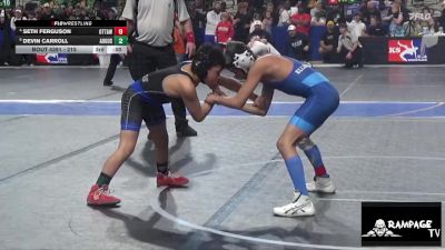 95 lbs 1st Place Match - Payton Alejos, Topeka Blue Thunder vs Elijah Armenta, Oakley