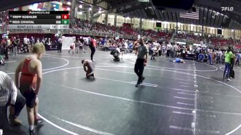 120 lbs Cons. Round 2 - Reid Chvatal, North Bend Matcats vs Tripp Koehler, Osmond