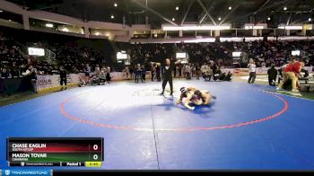 165 lbs Cons. Round 6 - Chase Eaglin, South Kitsap vs Mason Tovar, Chiawana