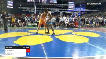 220 lbs Rnd Of 64 - Colton Quantz, Ohio vs Chris Island, California