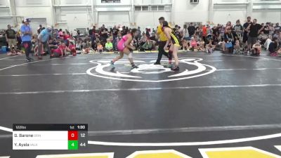 122 lbs Pools - Gabriella Barone, Grindhouse W.C. vs Yunuen Ayala, Valkyrie Girls WC