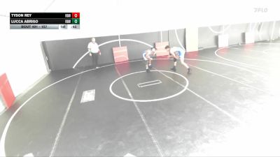 157 lbs 3rd Place Match - Lucca Abrigo, Rancho Bernardo Wrestling vs Tyson Rey, Rancho Bernardo Wrestling