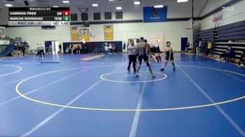 197 lbs Cons. Round 2 - Cameron Pride, Oklahoma Wesleyan vs Marcus Rodriguez, Fort Hays Tech Northwest