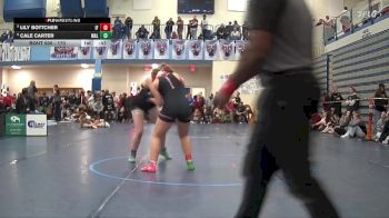 170 lbs 5th Place Match - Lily Bottcher, Idaho Falls vs Cale Carter, Malad High School