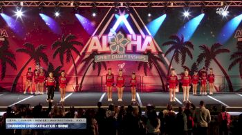 Champion Cheer Athletics - Shine [2026 L1 Junior - Novice - Restrictions Day 1] 2026 Aloha Portland Showdown