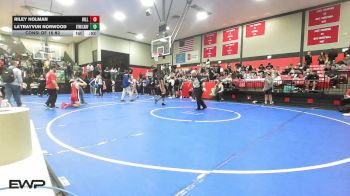 144 lbs Consi Of 16 #2 - Riley Holman, Hilldale vs La'Trayvun Norwood, Bookert T Washington