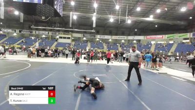 65 lbs Final - Anthony Ragona, Matpac WC vs Taetem Kunze, Salem Elite