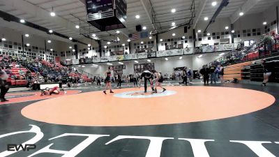 73 lbs Rr Rnd 3 - Khloe Weisinger, Wyandotte HS Girls vs Violet Gray, Broken Arrow JH Girls