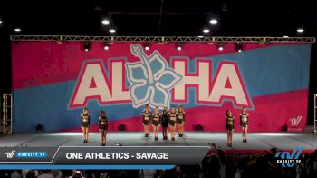 One Athletics - Savage [2022 L2 Senior - D2 Day 1] 2022 Aloha Reach The Beach: Daytona Beach Showdown - DI/DII