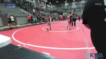 61 lbs Final - Cooper Pulliam, Skiatook Youth Wrestling vs Everett Luxton, Bartlesville Wrestling Club