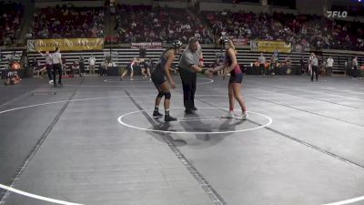 130 lbs Round Of 16 - Claire Wortz, Liberty (W) vs Maysa Brown, Grays Harbor (W)