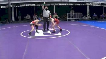 99 lbs Consolation - Kiernan Magee, Penfield vs Mason Mangialino, Comsewogue Hs / Barn Brothers