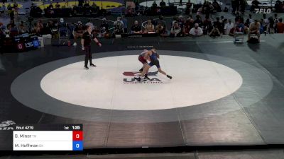 100 lbs Rnd Of 64 - Brodie Minor, TN vs Mason Hoffman, OK