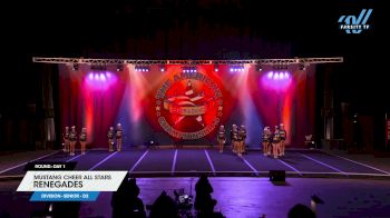 Mustang Cheer All Stars - Renegades [2025 L5 Senior - D2 Day 1] 2025 The American Legacy Fort Worth Nationals