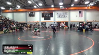 JV-8 lbs Round 1 - Honey Anderson, Cedar Rapids Kennedy vs Julia Enguidanos, Cedar Rapids Kennedy