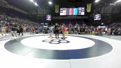 235 lbs Cons. Sub-quarters - Nala Hernandez, IL vs Aspen Clark, UT