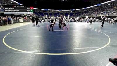 50 lbs Consy 3 - Axel Wertz, Shikellamy vs Gunner Kowalski, Southern Columbia