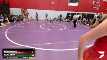 145 lbs Round 6 (8 Team) - Sofia Silva, All American Wrestling Club vs Cora Moon, Kansas Silver