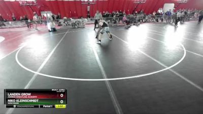 175 lbs 1st Place Match - Niko Kleinschmidt, Wisconsin vs Landen Grow, Askren Wrestling Academy