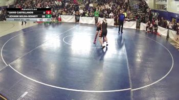 165 lbs Quarterfinal - David Castellanos, Las Vegas vs Jiovanni Molina-Bennett, Chaparral