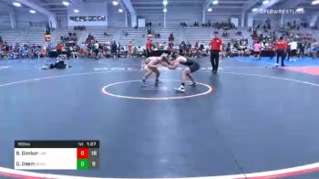 160 lbs Prelims - Bailey Gimbor, LAW White vs Devon Deem, Buffalo Valley Black