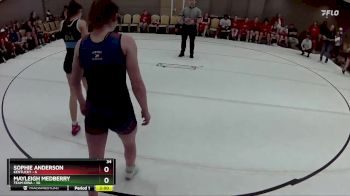 133 lbs Round 2 (8 Team) - Mayleigh Medberry, Team Iowa vs Sophie Anderson, Kentucky