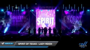 Spirit of Texas - Lady Reign [2019 Senior Open 6 Day 2] 2019 Encore Championships Houston D1 D2
