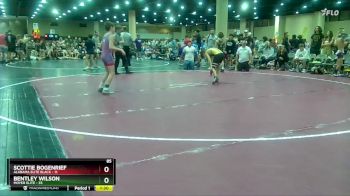 85 lbs Round 3 (8 Team) - Bentley Wilson, Moyer Elite vs Scottie Bogenrief, Alabama Elite Black