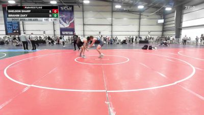 195 lbs Round Of 16 - Sheldon Sharp, AL vs Ibrahim Zaky, VA