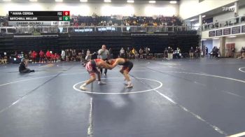 141 lbs Champ. Round 2 - Haha Cerda, Fresno City College vs Mitchell Miller, Lassen College