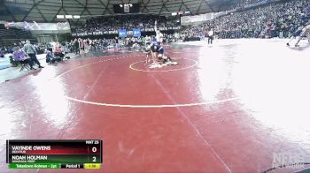 4A 165 lbs Champ. Round 1 - Vayinde Owens, Decatur vs Noah Holman, Gonzaga Prep