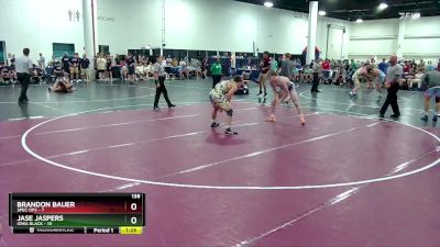 138 lbs Quarters & Wb (16 Team) - Brandon Bauer, Spec Ops vs Jase Jaspers, Iowa Black