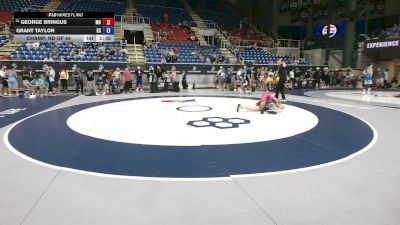 132 lbs Champ. Rd Of 64 - George Bringus, Missouri vs Grant Taylor, Kansas