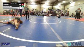 76-80 lbs Rr Rnd 3 - Aidyn Hall, Blackwell Wrestling Club vs Fysher Harris, Pawhuska Elks Takedown