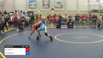 60 kg Round Of 64 - Maximilian Leete, Doughboy Wrestling Club vs Blake Showers, M2 Training Center