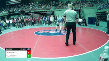 1A 215 lbs Quarterfinal - Marcus Denny, Whitehorse vs Gage Julander, Panguitch