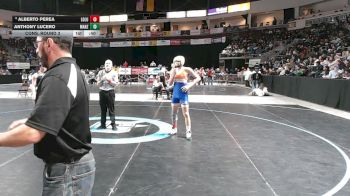 5A 144 lbs Cons. Round 3 - Anthony Lucero, Manzano vs Alberto Perea, Los Lunas