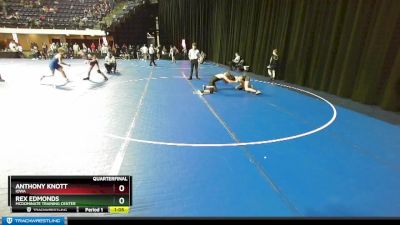 132 lbs Quarterfinal - Anthony Knott, Iowa vs Rex Edmonds, McDominate Training Center