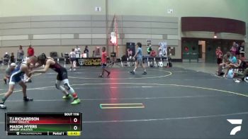 82 lbs Quarterfinal - Tj Richardson, Funky Singlets vs Mason Myers, Armory Athletics