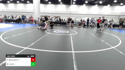 98.2-100.6 Rr Rnd 1 - Kayden McCulloch, Tn vs Wyatt Line, Ga