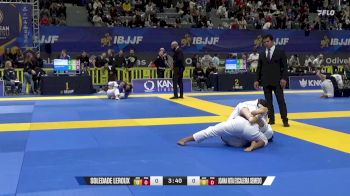 Joana Rita Escaleira Semedo vs Soledade Leroux 2025 European Jiu-Jitsu IBJJF Championship