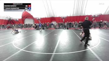 138 lbs Champ. Round 1 - Colton Katzfey, Askren Wrestling Academy vs Colin Cournoyer, Stratford High School Wrestling