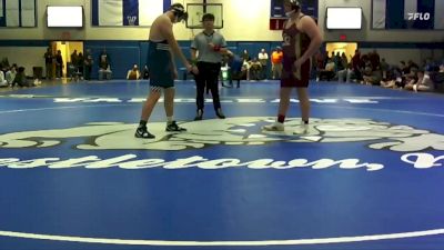 285 lbs Cons. Round 1 - Dylan Brown, George County High School vs Chris Bova, Foley