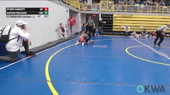 49 lbs Consi Of 8 #2 - Ryder Hamlett, HBT Grapplers vs Easton Delgado, Prime Wrestling