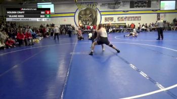 190 lbs Champ. Round 1 - Blaine Rees, Washington vs Holden Craft, Union, LaPorte City