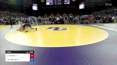 215 lbs Rnd Of 32 - Jake Conroy, PA vs Austin Johnson, PA