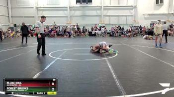 68 lbs Round 1 (8 Team) - Forest Brooks, Contenders Green vs Elijah Hill, 84 Athletes